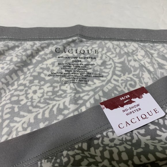 Lane Bryant No Show Hipster Panties Paisley 26/28 - Picture 4 of 4